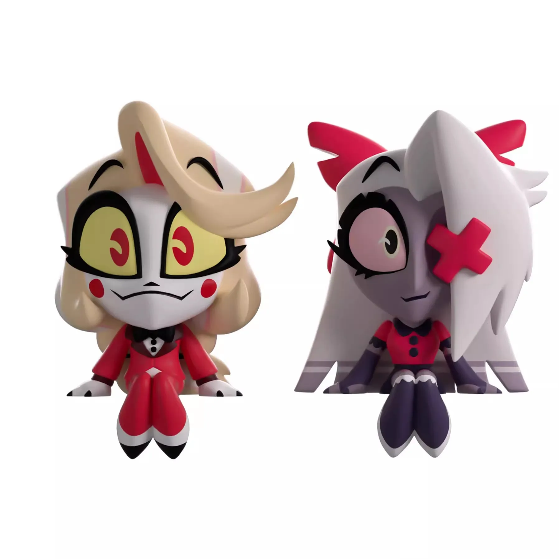 

Youtooz Hazbin Hotel Charlie & Vaggie Monitor Buddiez Action Figure Model Ornaments Garage Kit Decorate Toys Gift