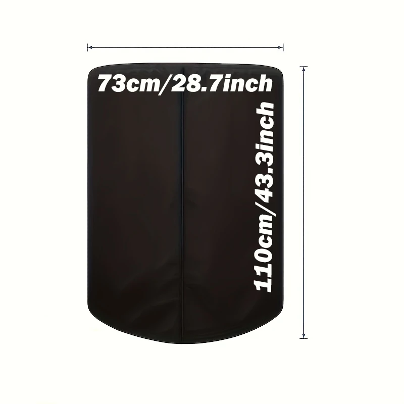 Thickened Oxford Water Bucket Cover With Drawstring UV Resistant Dustproof Universal Rainwater Barrel Protector