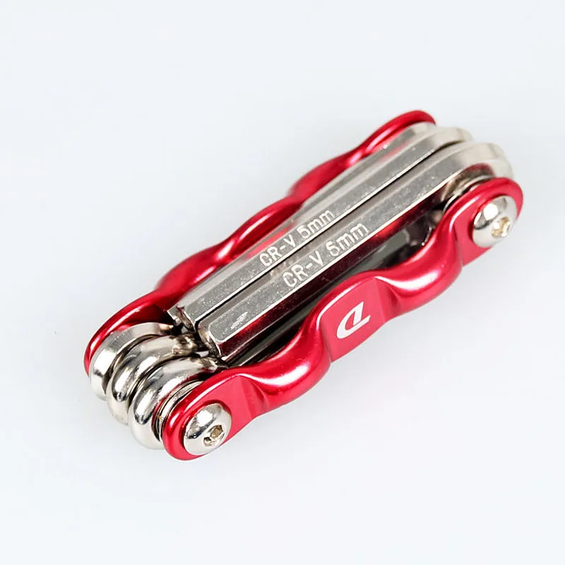 6 in 1 Multi Usage Bike Bicycle Repair Bike Tools Kit Hex Wrench Nut Tire repair Hex Allen Key Screwdriver Socket Extension Rod