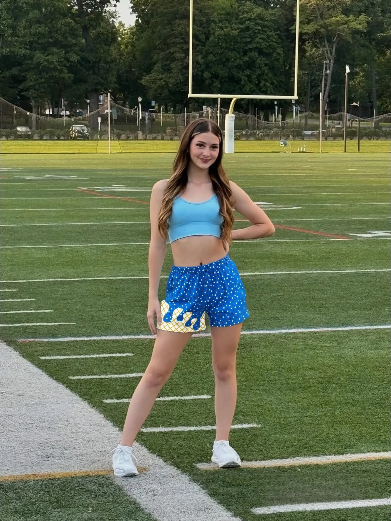 Y2K الكرتون الآيس كريم السراويل للنساء الدوبامين لطيف ميسون 67 الآيس كريم السراويل عارضة برمودا السراويل الرياضية للجنسين