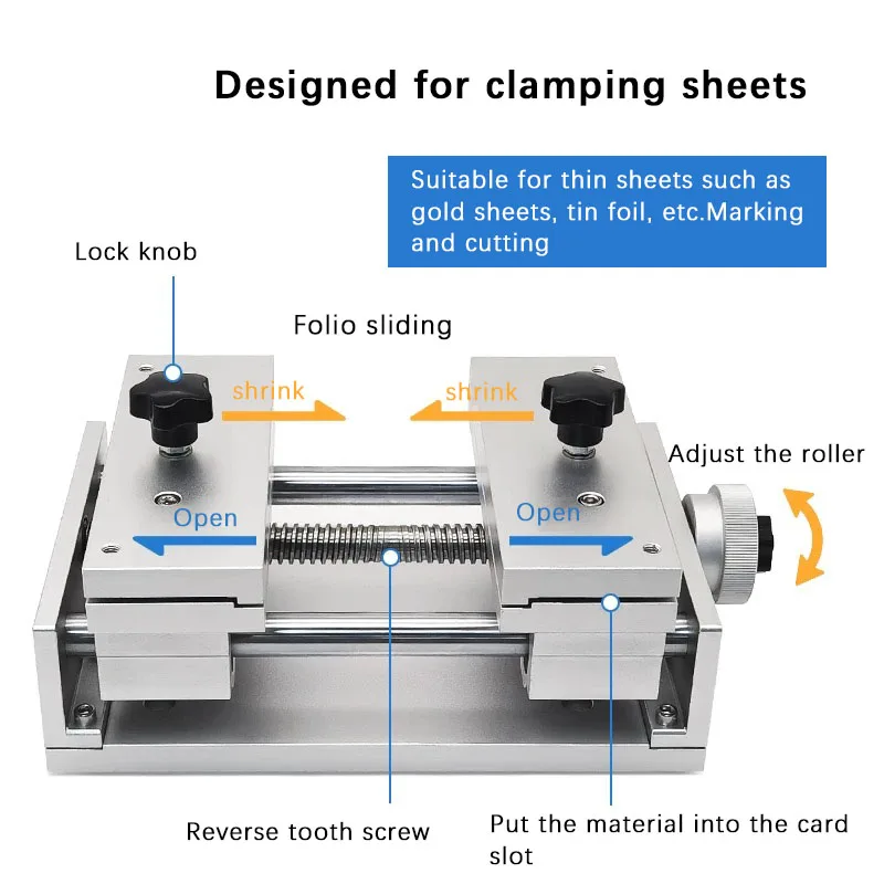 Cutting Large Fixtures Horizontal Stretch Translation Marking hine Fixtures Paper Cutting Fixtures