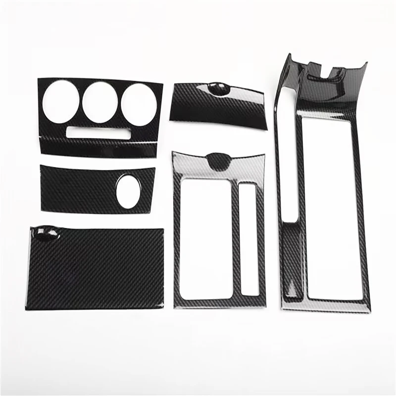 For Mazda 3 BK 2006 2007 2008 2009 2010 2011 2012 ABS Carbon Fiber Style Decoration Accessories Interior Cover Trims Stickers
