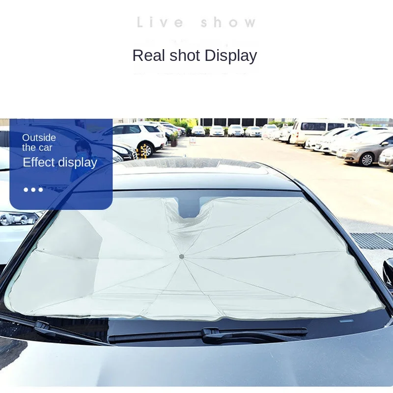 Car Sun Visor, Sun Umbrella, Car Front Window Sun Visor, Car Sun Visor, Inner Windshield Protection Accessories Easy To Install