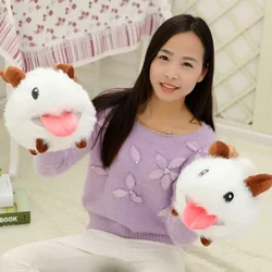 30CM Hot Selling Animation Game Peripheral Plush Toys Poro Doll Cute And Cute Doll Home Decoration Ornaments