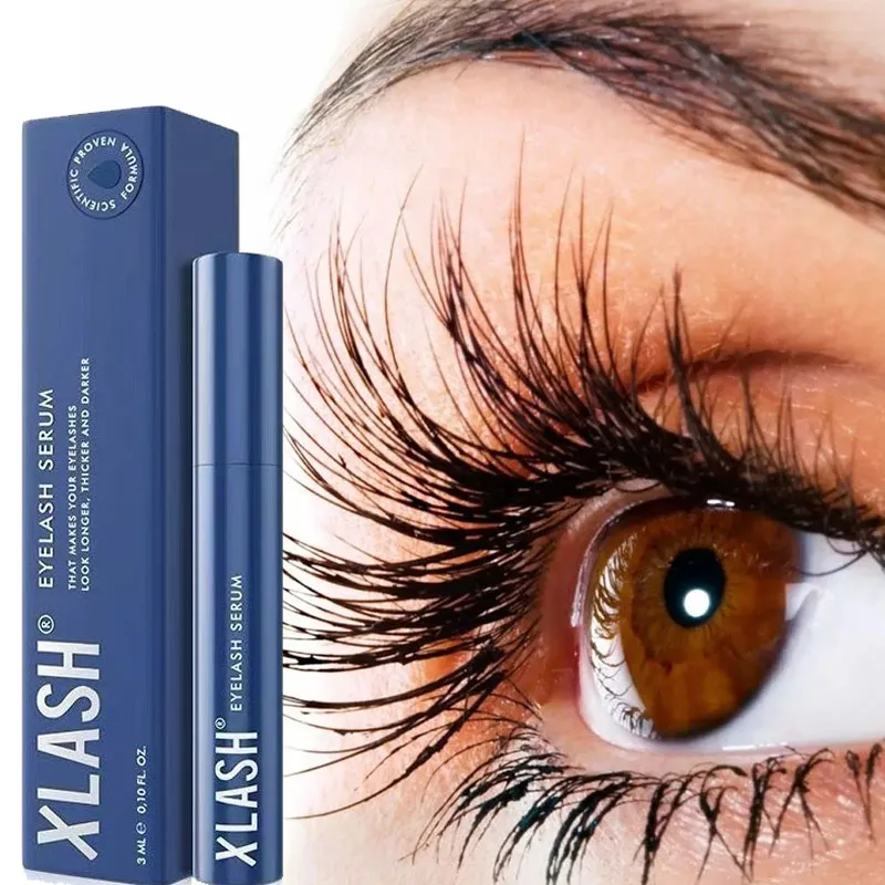 Siero potenziatore per ciglia Riccioli Addensatore per capelli Rafforzare il mascara per ciglia Allungamento 7 giorni Siero per la crescita delle ciglia per sopracciglia 3ml