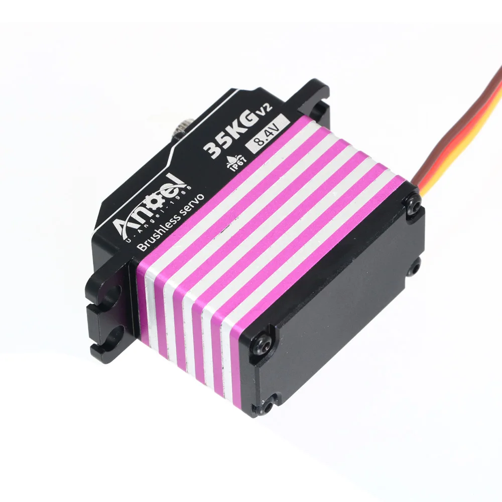 UAngel ブラシレスサーボ IP67防水サーボ 25KG 35KG 45KG 50KG 60KG 70KG V2 デジタルサーボ 1:5 1:8 1:10 RCカー ボート ロボット用