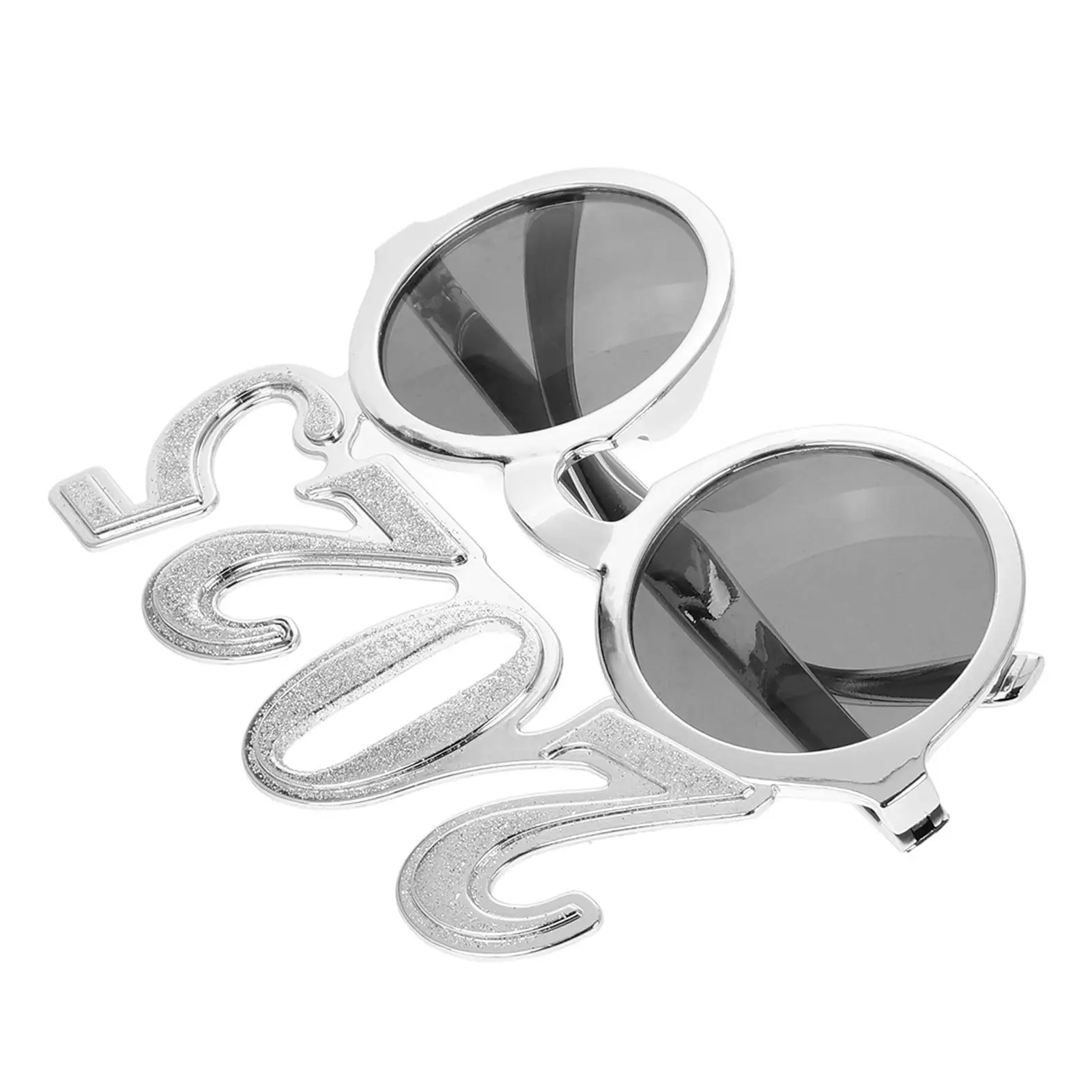 

Digital Glasses 2025 New Year Eyeglasses Lightweight Funny Photo Prop Design Bright Stylish Party Decorations Happy New