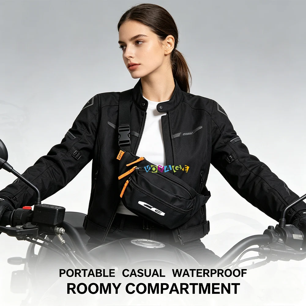 Unisex Fanny Pack Commuting Waterproof Storage Waist Bag Motorcycle For Honda CB CB650R 125 150 190 250 300 400 500 750 1000