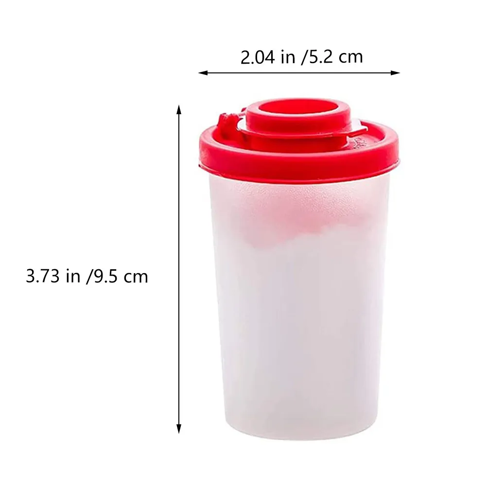 2Pcs Pepper Jars Dustproof Moistureproof Seasoning Containers Kitchen Supplies Portable Outdoor Spice Storage Bottles
