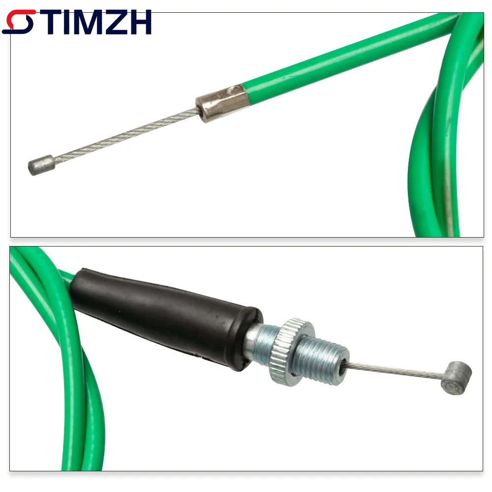 Universal Motorcycle Throttle Cable 1000mm/1200mm Straight Connection for XR50 CRF50 CRF70 KLX110 125cc Dirt Pit Bike Monkey
