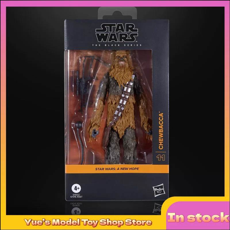 【disponibile】-hasbro-star-wars-chewbacca-wookiee-new-hope-action-figure-da-6-pollici-anime-model-toy-collection-collezione-di-giocattoli-regalo-di-natale