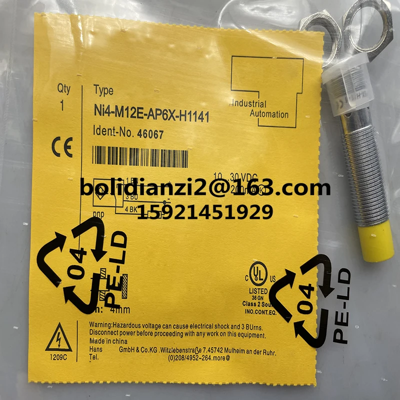 

NI4-M12E-AD4X-H1141 Brand new and authentic stock guarantee