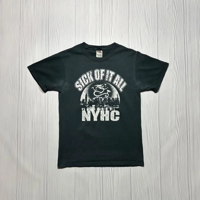 

Vintage Y2K Sick Of It All NYHC T-Shirt Size S