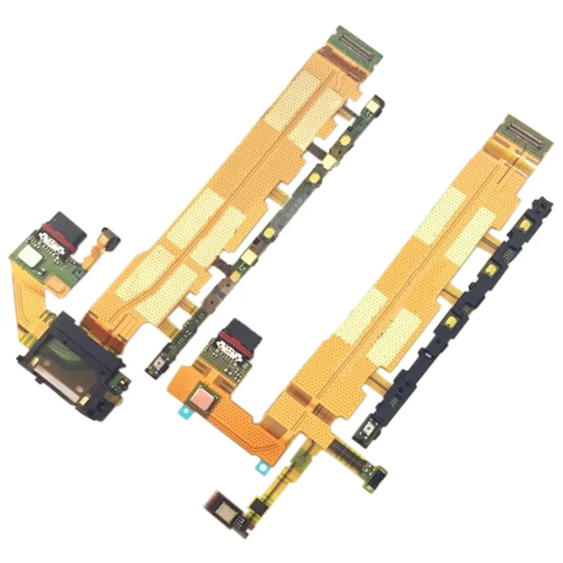 Speaker Earpiece Power On Off Flex Cable For Sony Xperia Z4 Z3+ Z3 Plus E6553 E6533 Volume & Usb Charging Port & Camera Switch