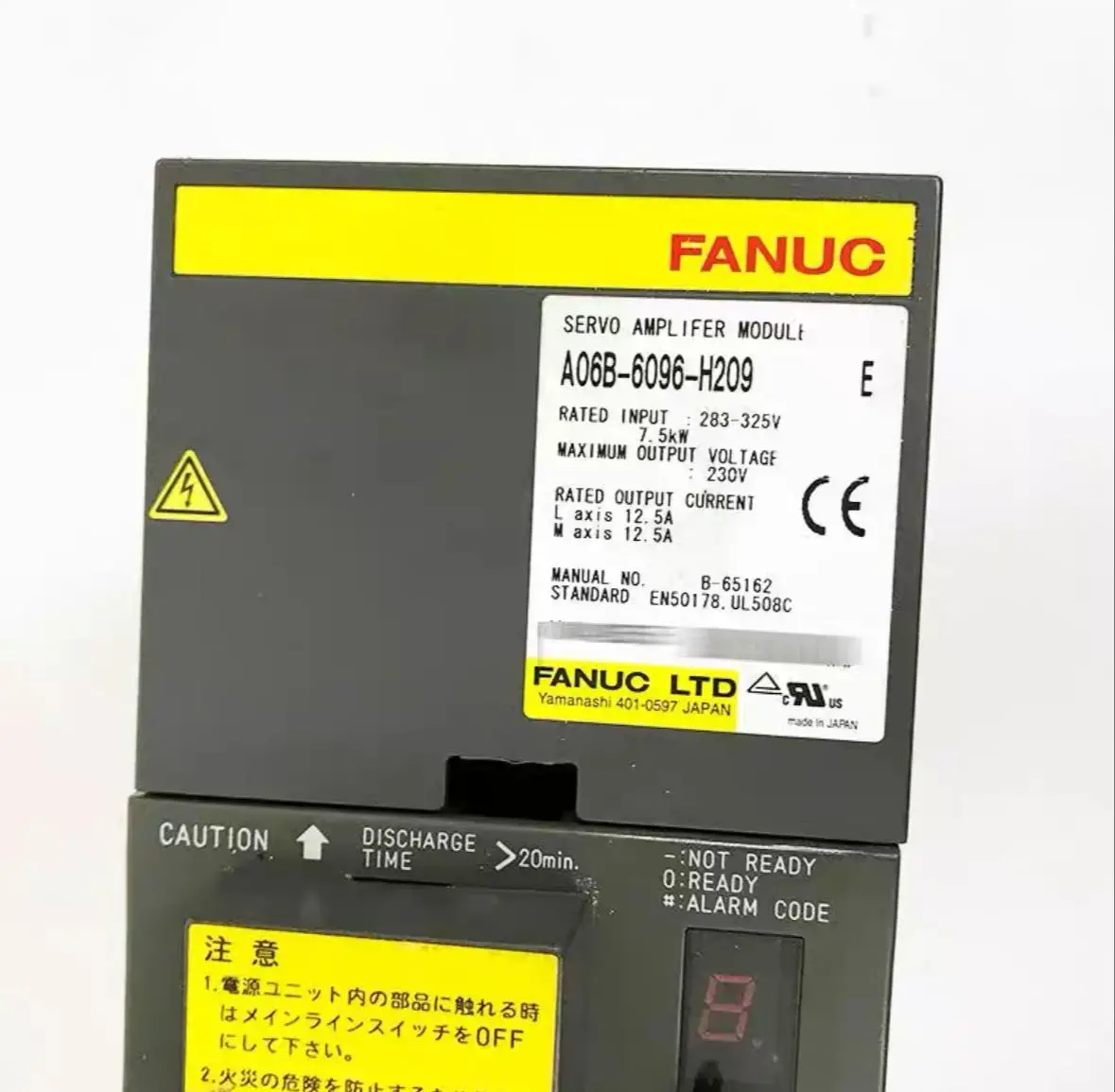 

A06B-6096-H209 Новый сервопривод Fanuc В НАЛИЧИИ Быстрая доставка