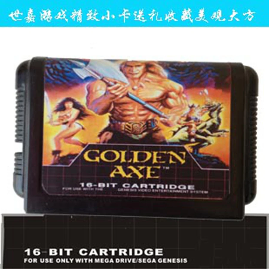 بطاقة الألعاب Golden Axe PAL-E 16bit MD لمحرك Sega Mega لـ Genesis