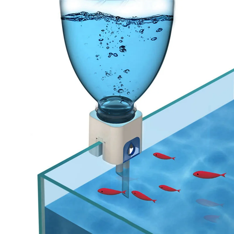 AT13 Strumento automatico per il rifornimento d'acqua dell'acquario Dispositivo per l'irrigazione del serbatoio dei pesci con regolazione del livello dell'acqua montato a parete