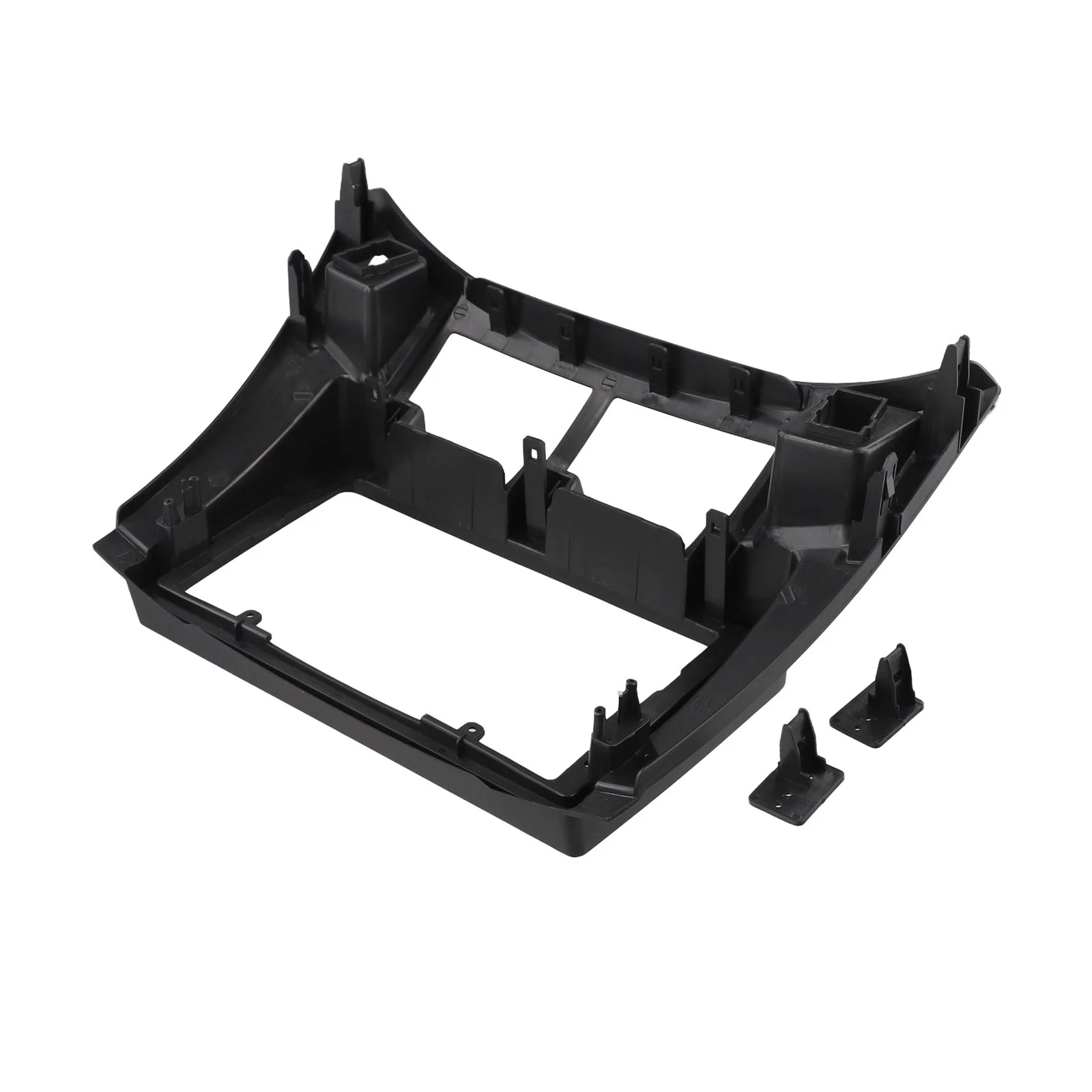 

Для Toyota для Toyota Панель навигатора Черный серебристый Для 9-дюймового радиоприемника Панель приборной панели Экран Автомобильная стерео ультратонкая