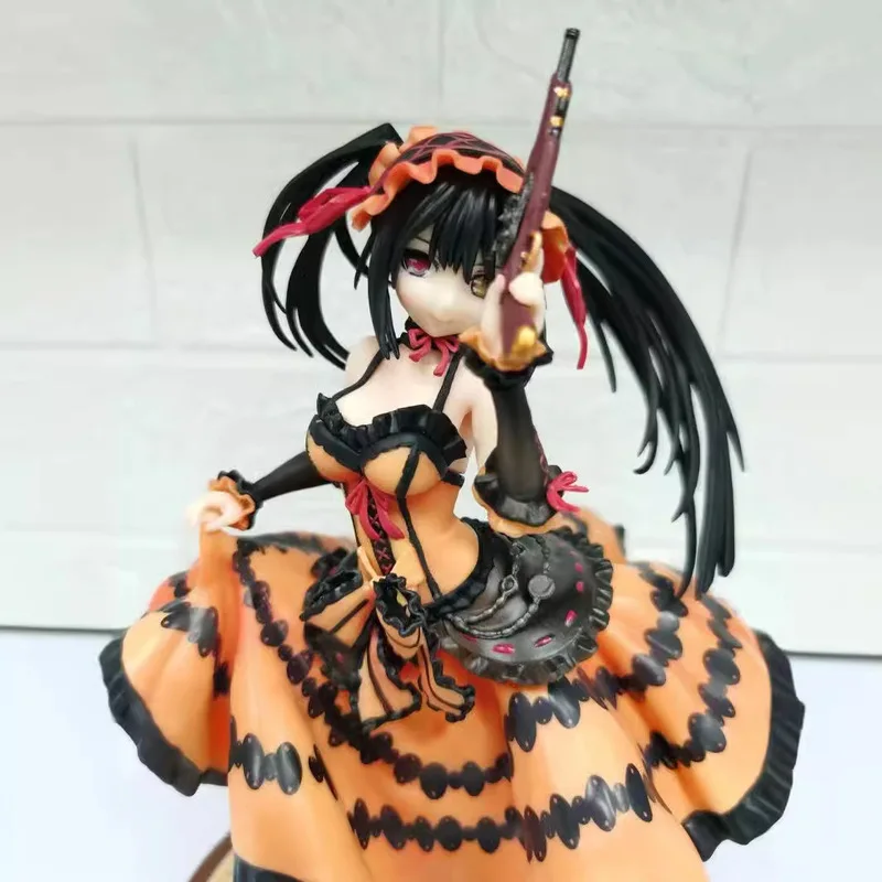 2025 New Figma585 Date A Live Tokisaki Kurumi Action Figure Tide Decoration Acgn Desktop Decoration Birthday Christmas Gift Toy
