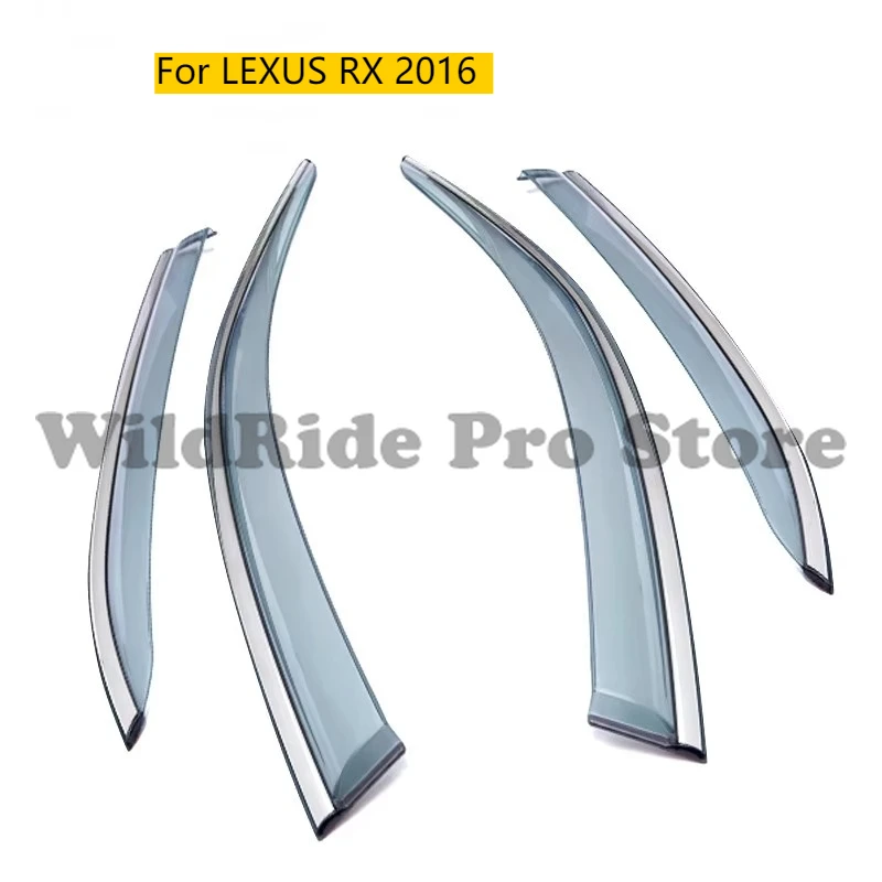 

Car Deflector for LEXUS RX 2016 Sun Rain Visor Car Window Deflector Weather Rain Shield