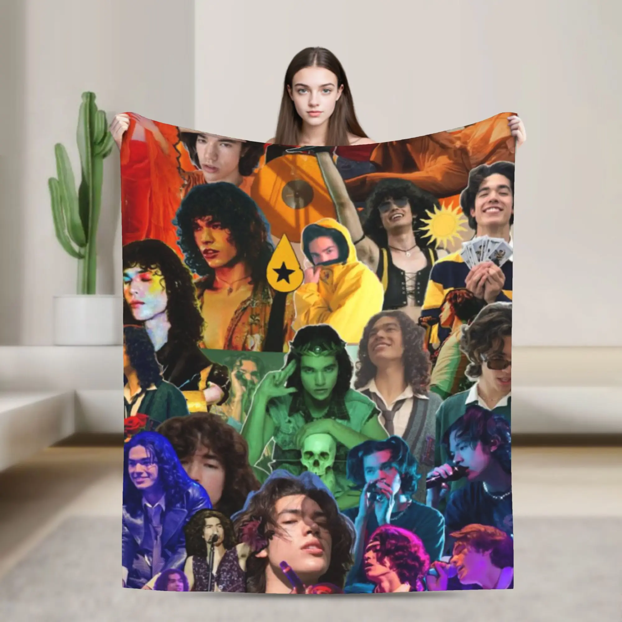 Conan Gray Blanket American Singer Super Warm Fluffy Plush Throw Blanket For Couch Chair Camping Flannel Bedspread Bed Cover