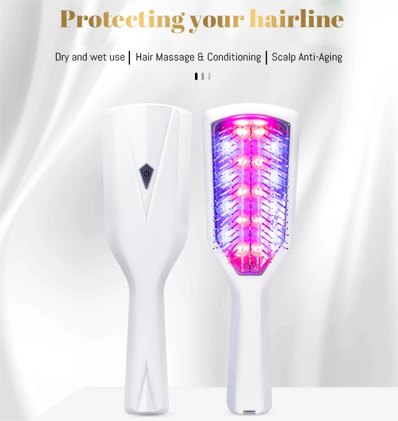 

Laser Hair Growth Comb, Laser Hair Growth Device Electric Scalp Massager for Hair Growth,Stimulates Hair Growth Comb Brush