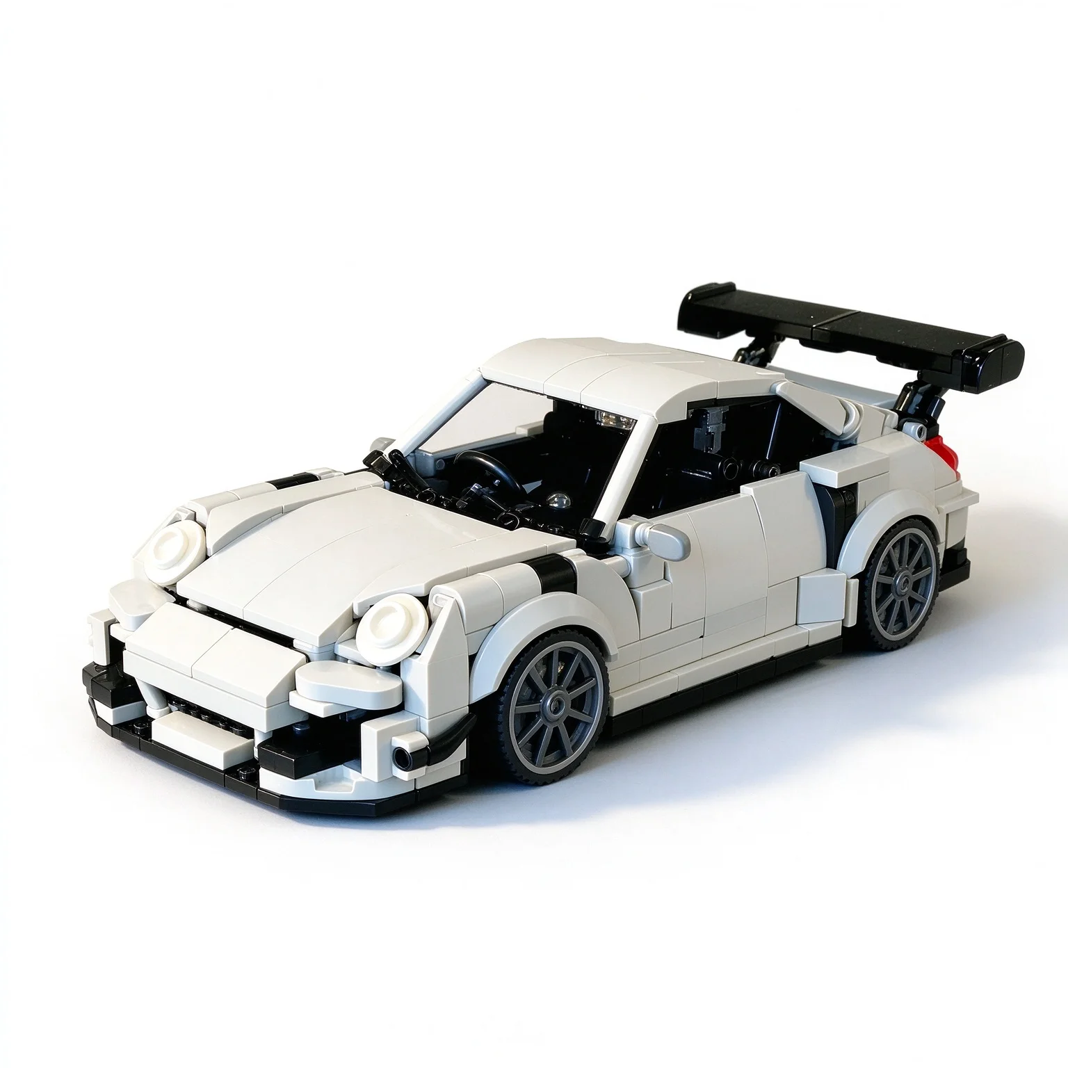 MOC Speed Series 911 GT3 RS 991.1 Supercar Building Blocks 474PCS Racing Car Model Bricks DIY Educational Display Toy