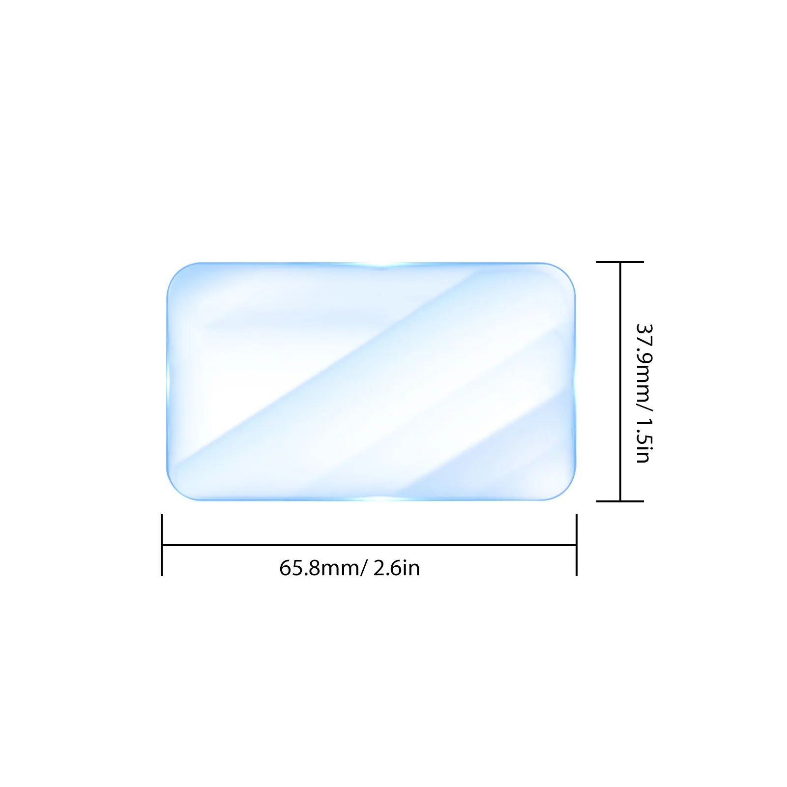 2 قطعة 9H المضادة للخدش طبقة رقيقة واقية كاميرا المضادة للبصمة حامي الشاشة ل Insta 360 الذهاب الترا الزجاج المقسى فيلم