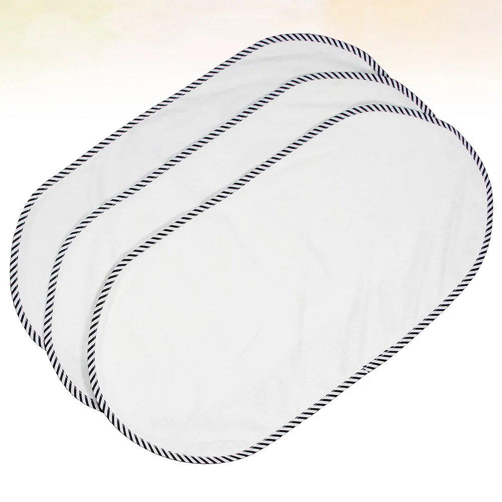 3Pcs Bamboo Fiber Diaper Mat Waterproof Baby Changing Pad Portable Foldable Diaper Cushion for Infants Travel Crib Vehicle Sofa