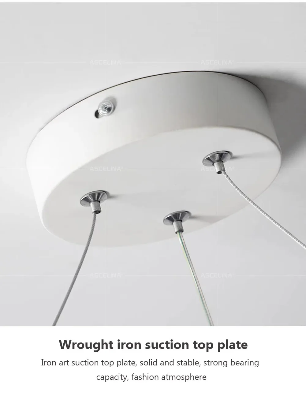 Plafonnier LED au Design Nordique Moderne et Créatif, Luminaire Décoratif d'Nik, Idéal pour une Salle à Manger ou un Hôtel