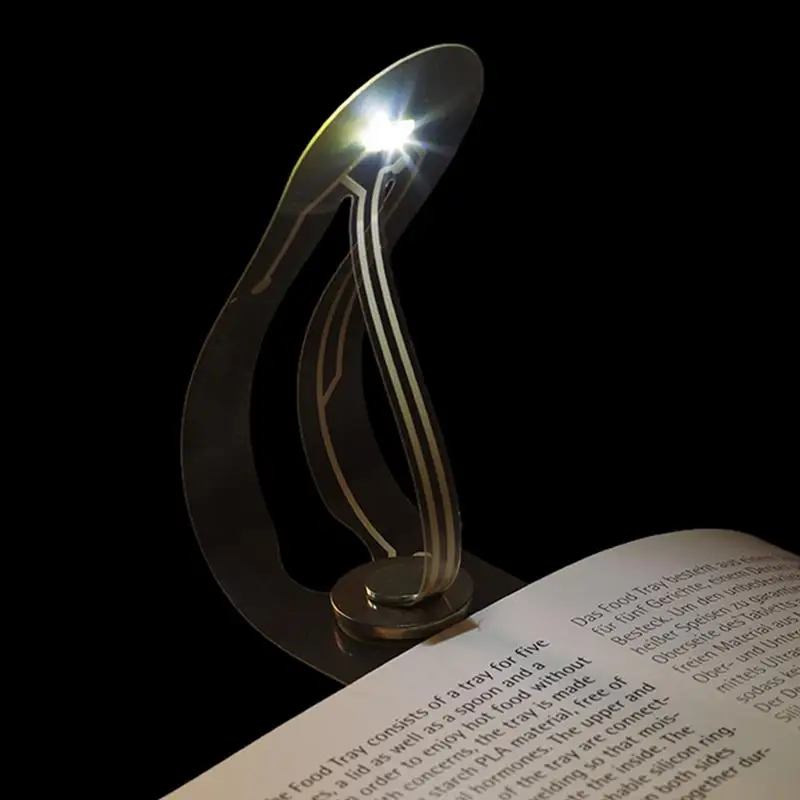 

Book Light For Reading Thin Bookmark Lamp Lightweight Eye-Friendly Book Lights With Long Battery Life For Camping Dormitories