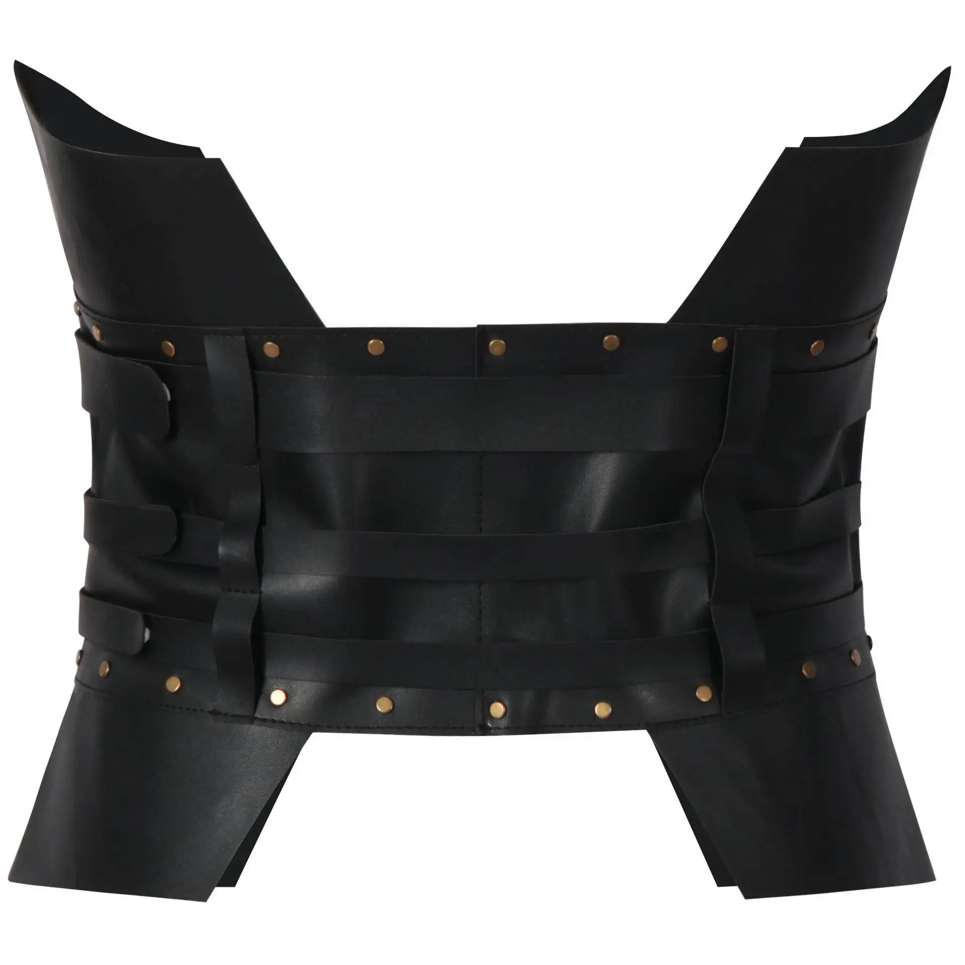 Cinturón de espada medieval punk de cuero retro para disfraz étnico de mujer, ideal para escenario y moda transfronteriza.