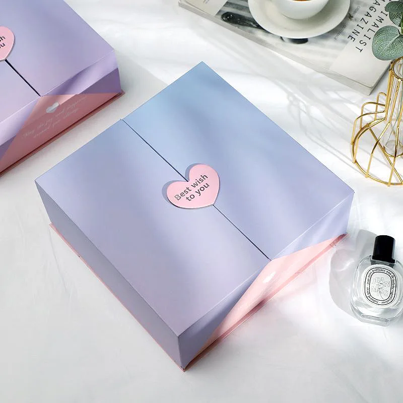 Custom New Birthday Packaging Box Customization Valentine's Day High-end Double-door Box Women's Day