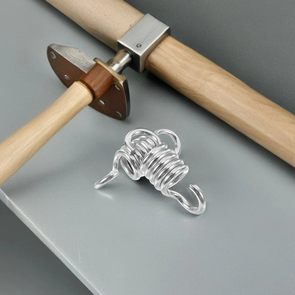 

4Pcs Heavy Duty Suspension Springs Durable Hammock Chair Hardware Set for Punching Bag Porch Swing Patio Hanging Gym Equipment