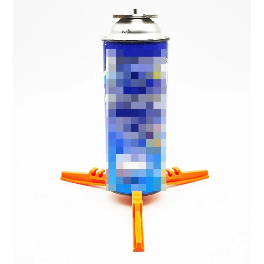 Portable Gas Canister Tripod Stand for Outdoor Use with Camping Stoves Heaters and Lanterns Compact Folded Size for Travel