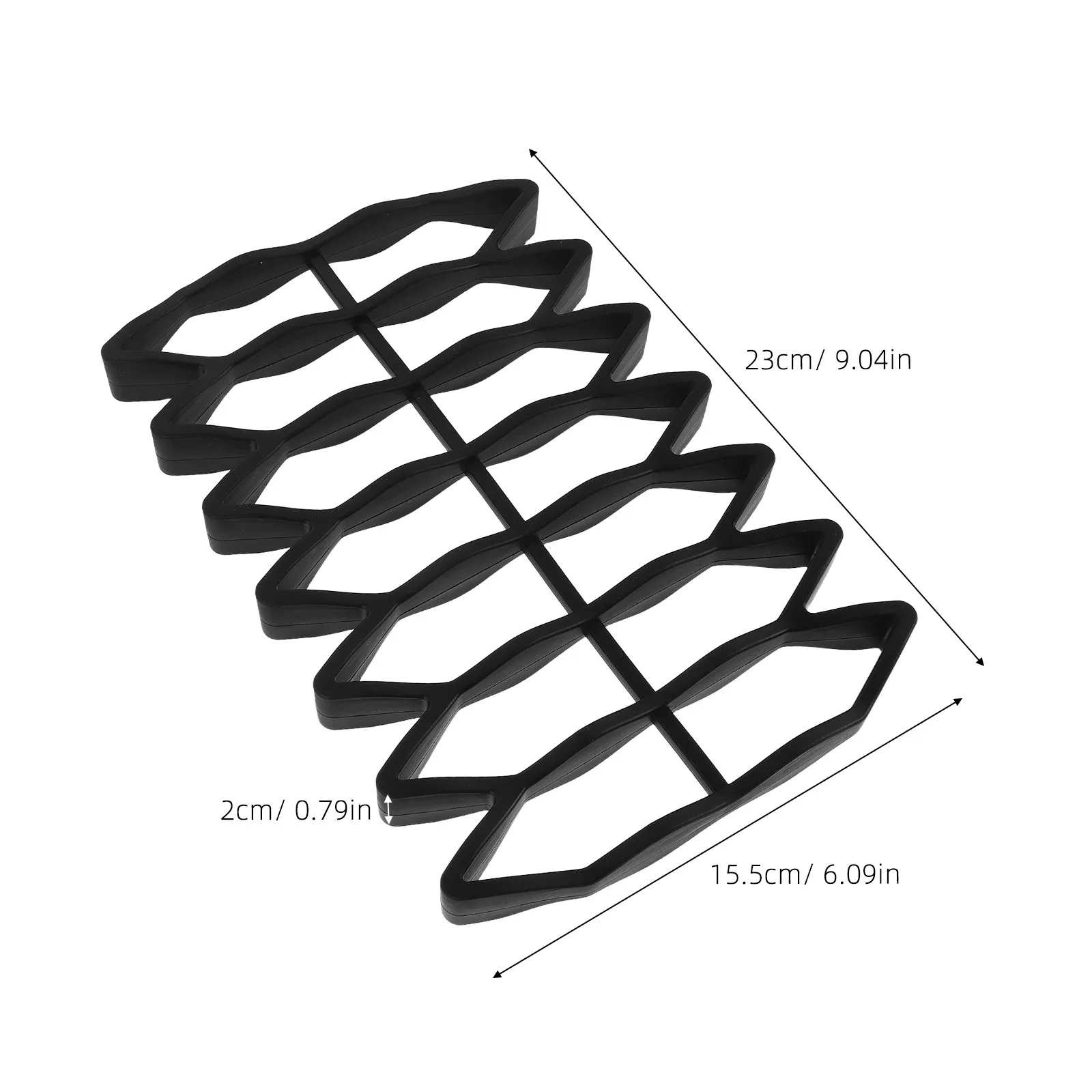 Silicone Mailbox Waterproof Insert Tray Expandable Mail Organizer Liner Rain Guard Splash Proof Floor Liner for Humid Rainy