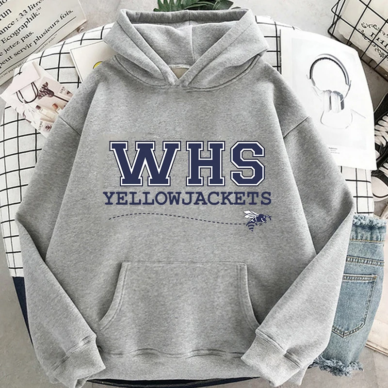 

WHS Yellowjackets Hoodie Men Women Harajuku Fashion Sweatshirt Casual Oversized Pullovers Trends Design Hoody Autumn Winter Tops