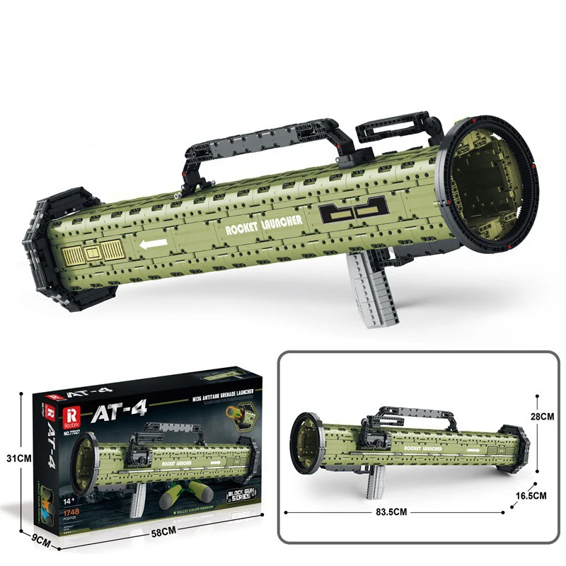 Weapon Model Series Building Blocks Toy Creative Handgun AWM M416 AK47 Construction Set  Birthday Gifts Toys Gifts