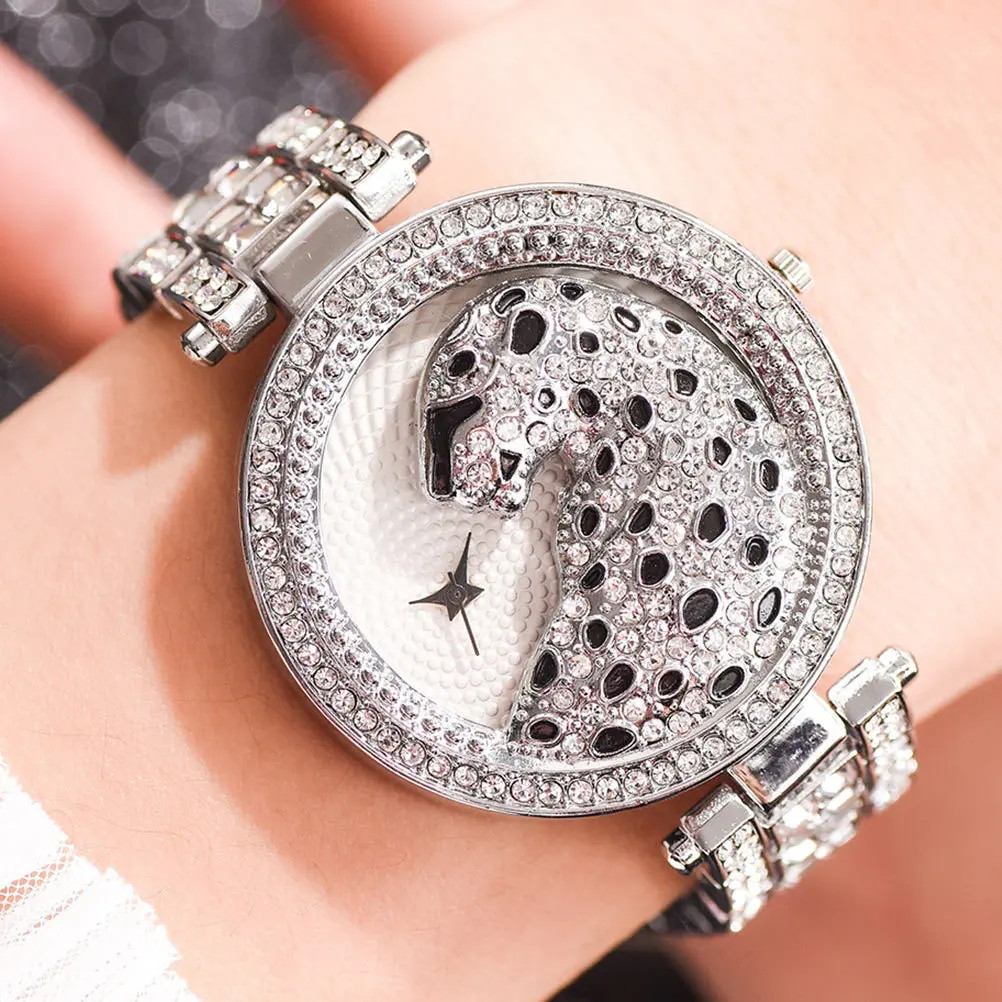 

Women's Wrist Watches Elegant Bling Diamond Dial Casual Watch for Female College Students Business Ladies Daily Use Dancing