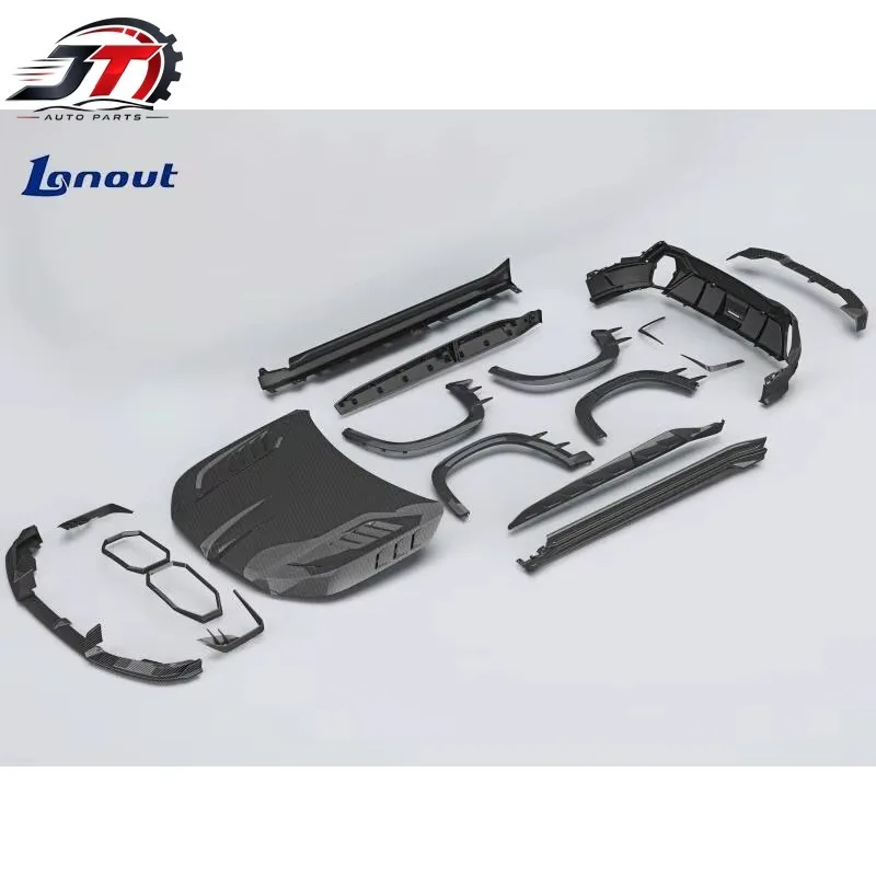 Full Set Conversion Body Kit Suitable for for bmw XM Upgrade to PK Style Dry Carbon Fiber Lightweight air Turbulence Kit