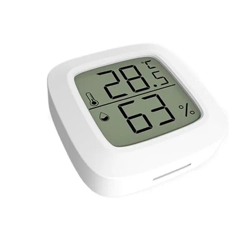 Magnetic Mini LCD Digital Room Thermometer Temperature Sensor Humidity Meter Indoor Hygrometer Gauge Weather Station