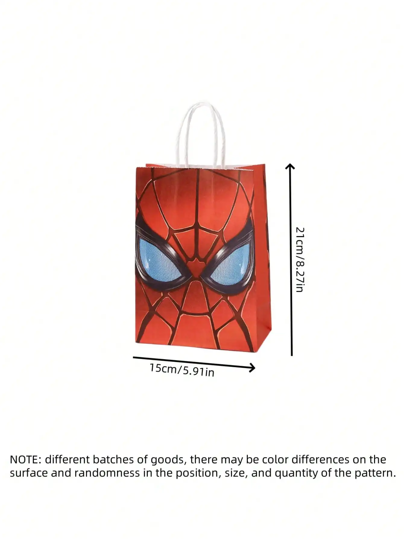 3/6/12 stuks Disney Spider Man thema cadeauzakjes, verjaardagsfeestje decoratiezakjes geschikt voor het opbergen van geschenken Chriamas