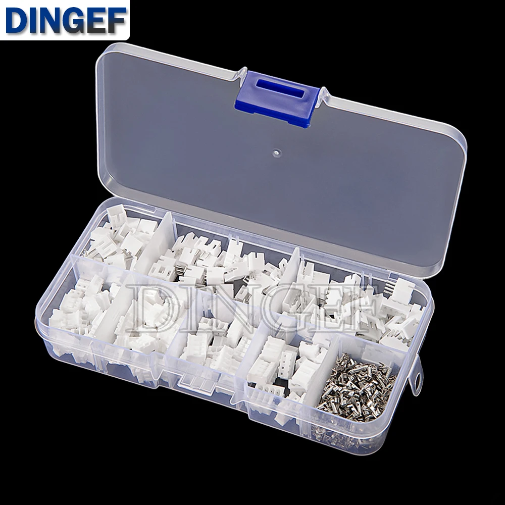 450 قطعة PH2.0 2p 3p 4p دبوس 2.0 مللي متر الملعب محطة عدة الإسكان دبوس رأس JST موصل سلك محول PH أطقم للطابعة ثلاثية الأبعاد