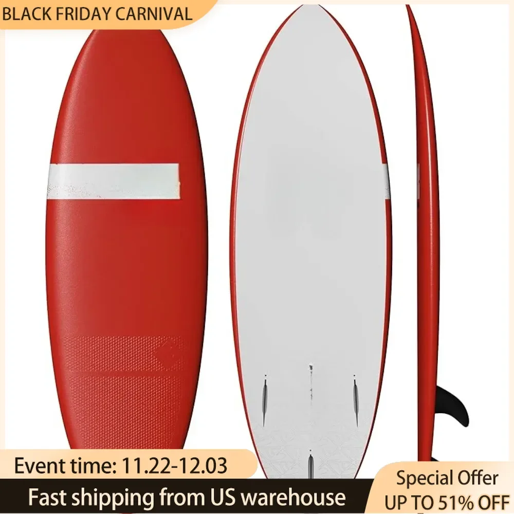 Surfboard Soft Top Surfboard – Board – Light 5’ 6” Shortboard From 5’ To 9’ Surf Board