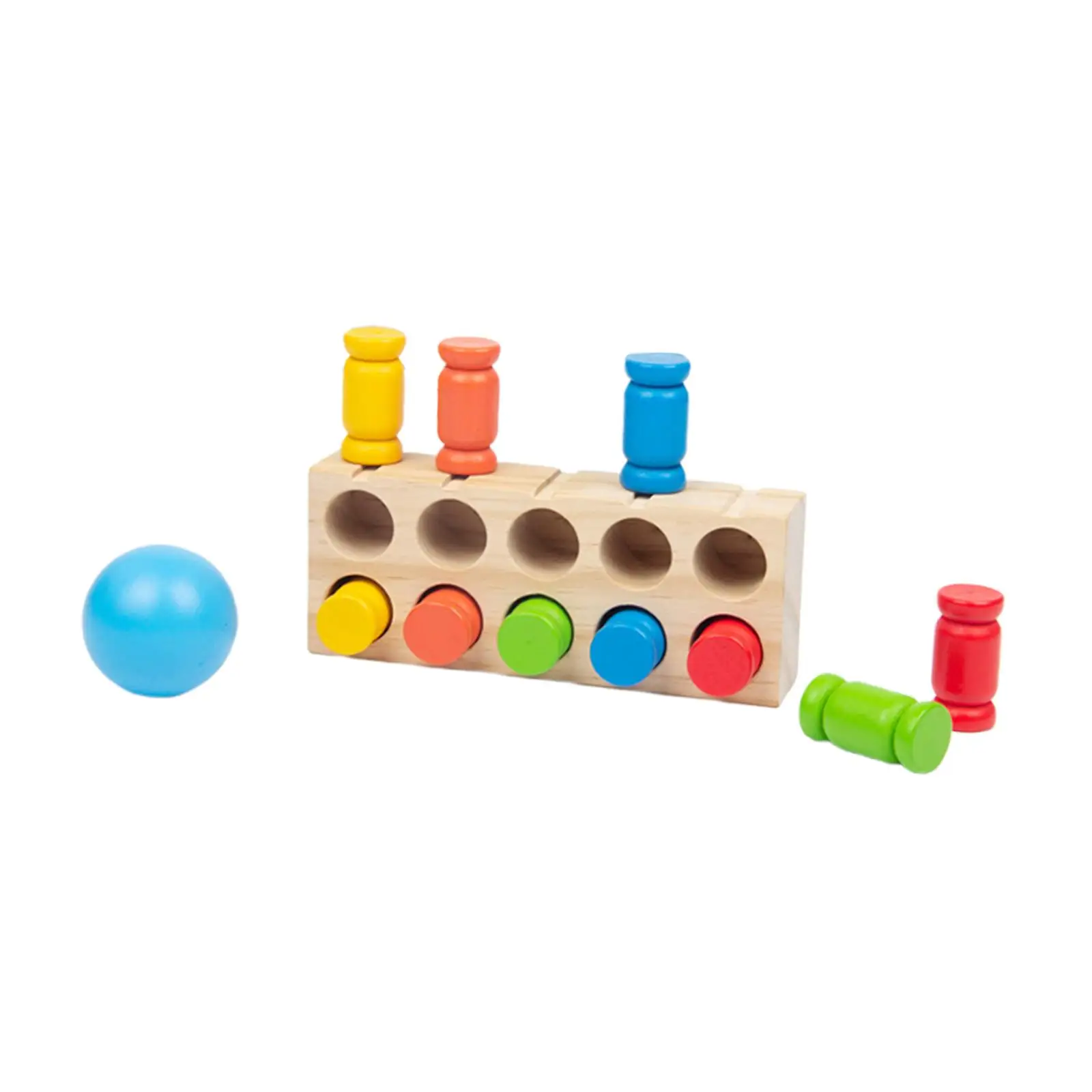 Bowlingset voor kinderen Grappige kleuraanpassing Spelkit Intelligentieontwikkeling Educatief