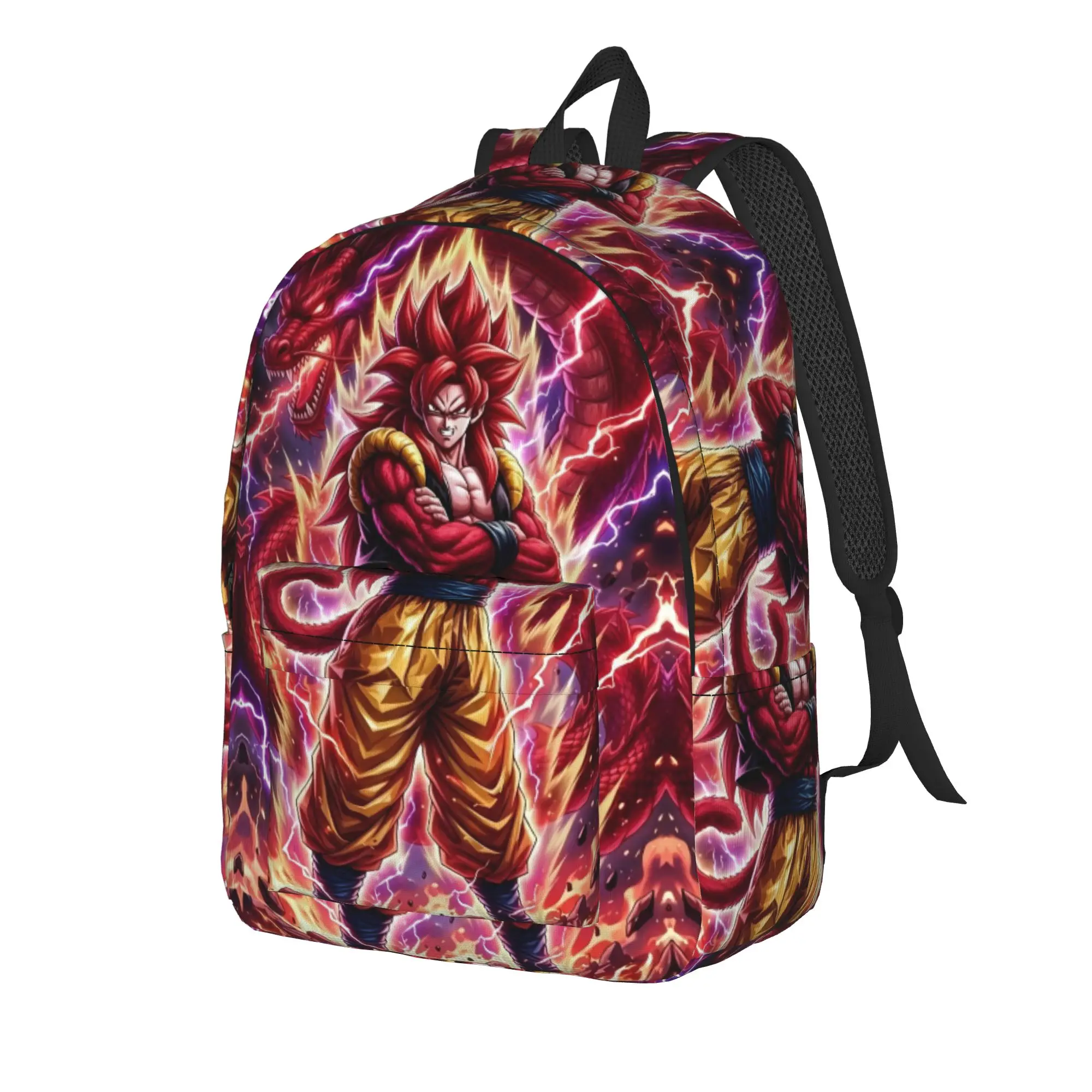 Dragons Ball Anime Song Goku Backpack Outdoor Style Backpacks Female Cool School Bags Back To School Breathable Rucksack