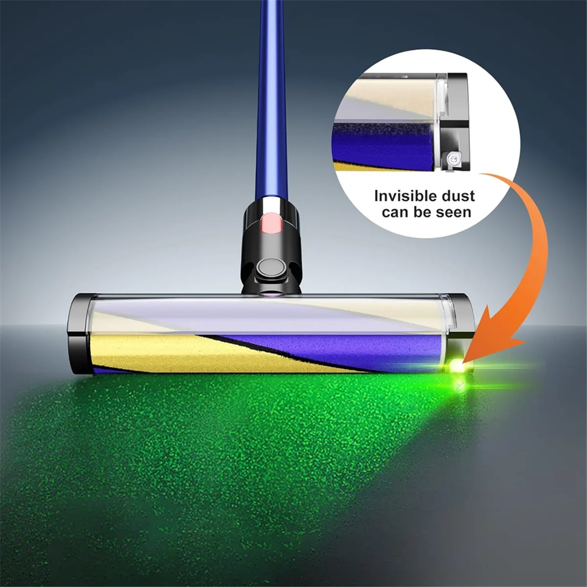 

L32P_Vacuum Attachments with Dust Detection Light For Dyson V7 V8 V10 V11