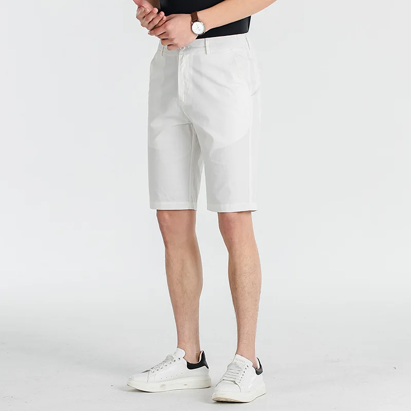 

GIOIOMen's Five-Point Shorts，2025Spring and Summer New Loose Straight Simple Business Leisure Shorts，Fashion Men's Pants
