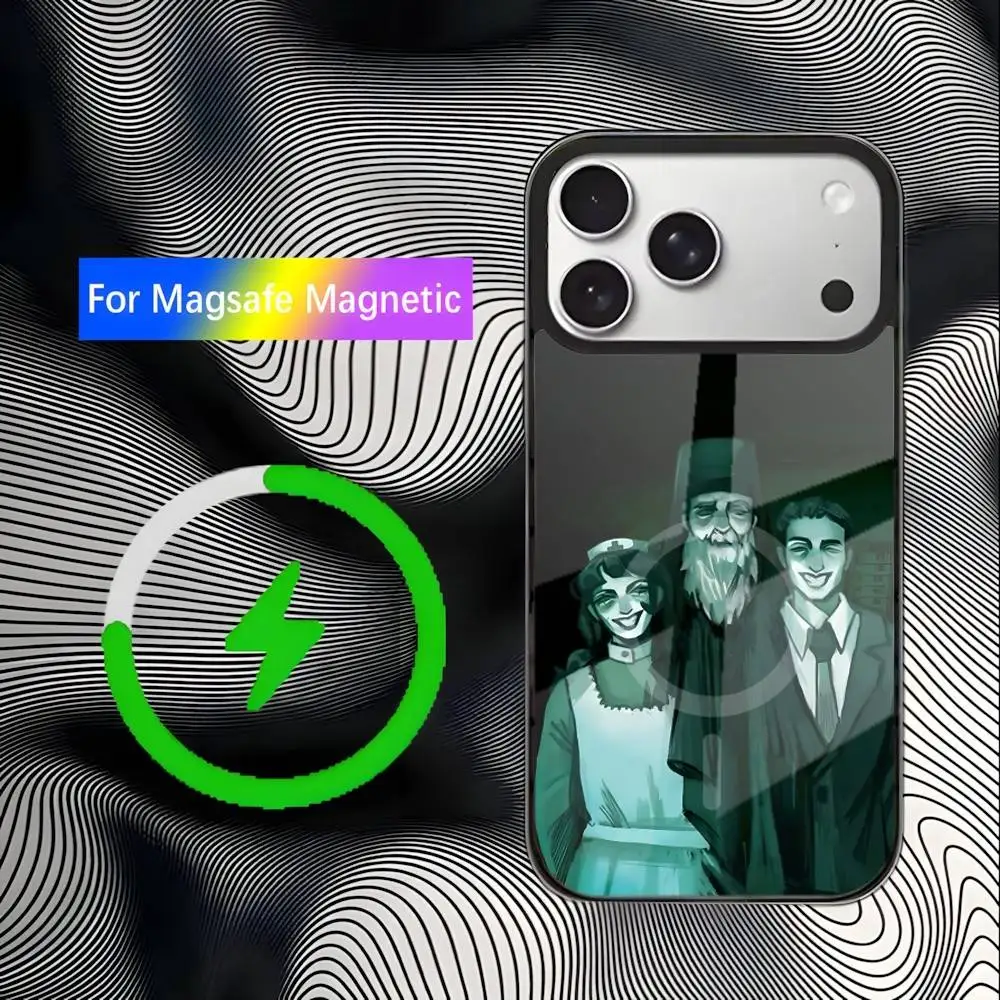 لا أنا لست حافظة هاتف ألعاب بشرية لهاتف iPhone 17,16,15,14,13,12,11,Pro,Max,Plus,Mini,SE4,E شحن لاسلكي Magsafe مغناطيسي
