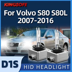 2Pcs HID Xenon D1S Headlight Car Light 6000K High Low Beam For Volvo S80 S80L 2007 2008 2009 2010 2011 2012 2013 2014 2015 2016